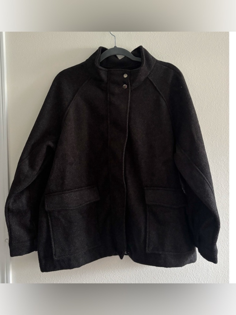NWT Men's Banana Republic Soft Warm Gray Zip Up Jacket XL